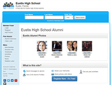 Tablet Screenshot of eustishighschool.org